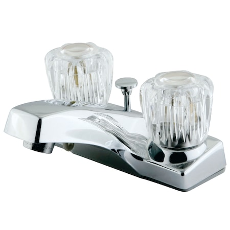 Kingston Brass FB101B 4-Inch Centerset Bathroom Faucet with Brass Pop-Up FB101B